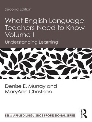 cover image of What English Language Teachers Need to Know Volume I
